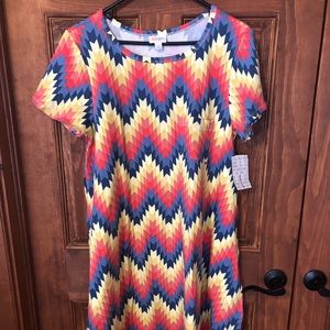LuLaRoe Carly Dress. Size Large